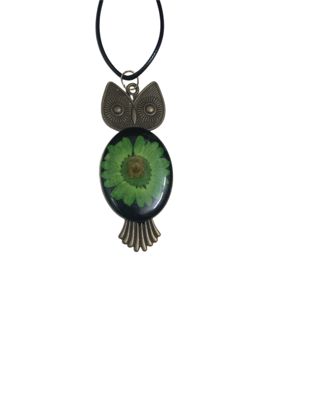 Enchanted Bloom Owl Pendant