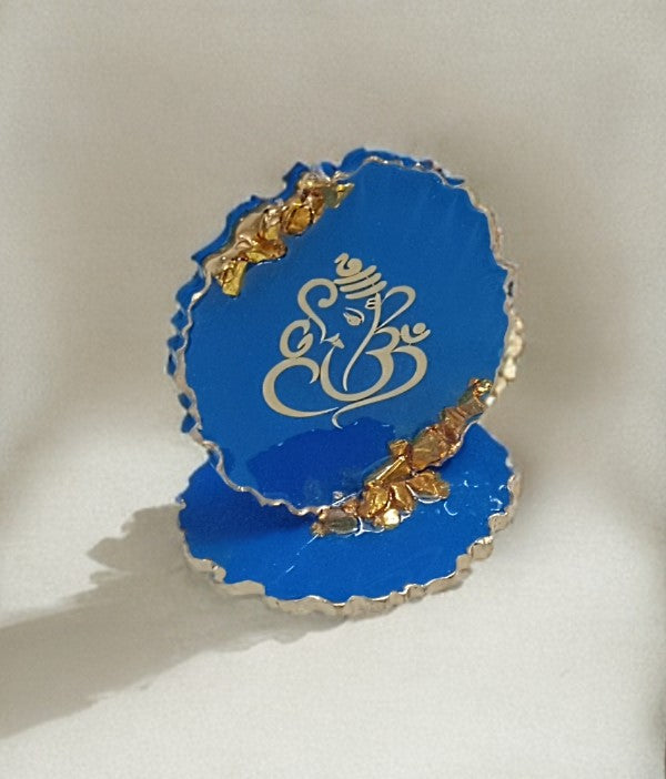 Shree Ganesh Divine Resin Stand