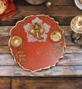 Divine Glow Ganesha Puja Thali