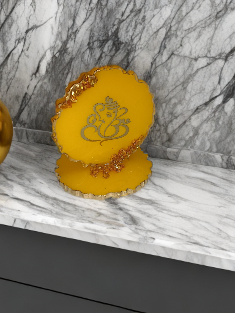 Divine Marigold Ganesha Stand