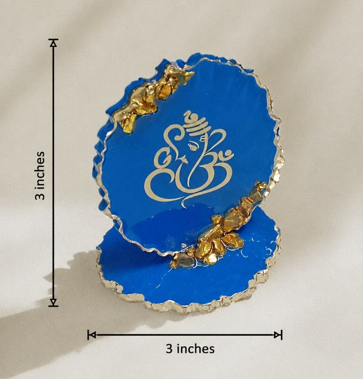 Shree Ganesh Divine Resin Stand